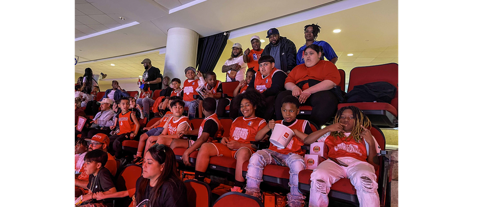 Rocking Out at Rockets Game